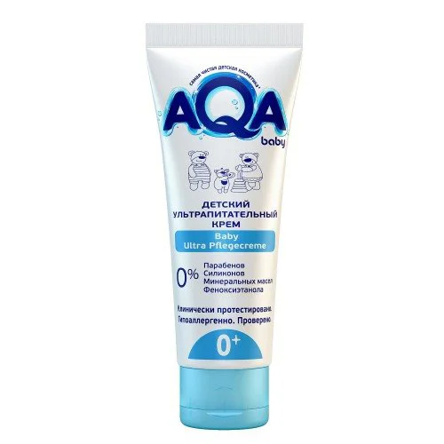 Crema hranitoare pentru bebelusi AQA Baby (0+ luni), 75 ml foto