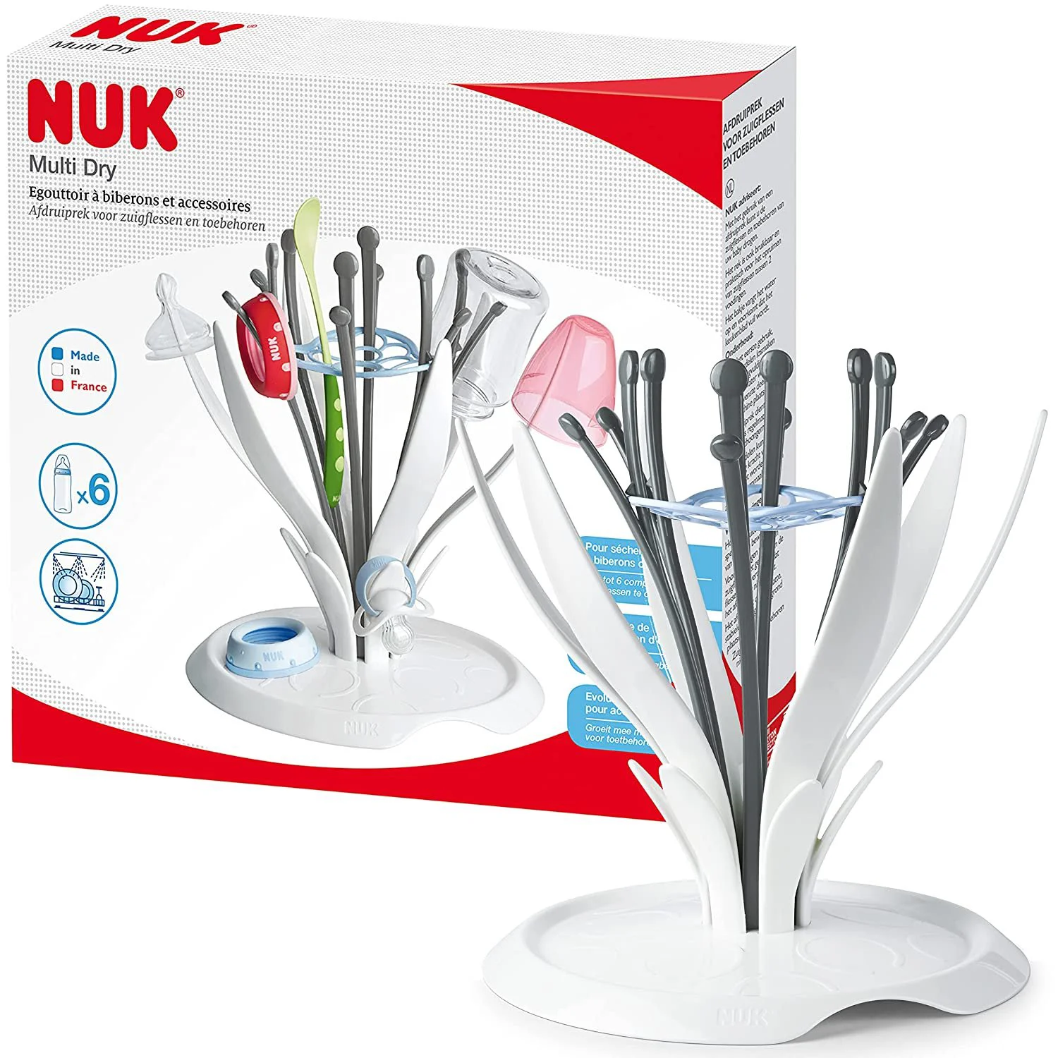 image for Сушилка для детских бутылочек и сосок Nuk Multi Dry foto
