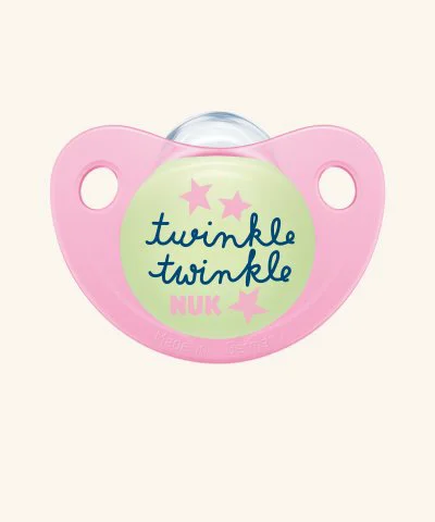 Suzeta NUK Trendline Day&Night din silicon in cutie (6-18 luni) foto