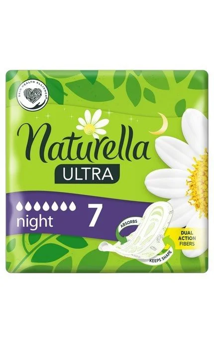 Absorbante Naturella Ultra Night, 7 buc.