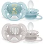 Suzete ortodontice din silicon Philips Avent Ultra Soft Boy (6-18 luni), 2 buc. foto
