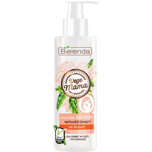 Balsam vegan pentru abdomen impotriva vergeturilor Bielenda Vege Mama, 200 ml foto