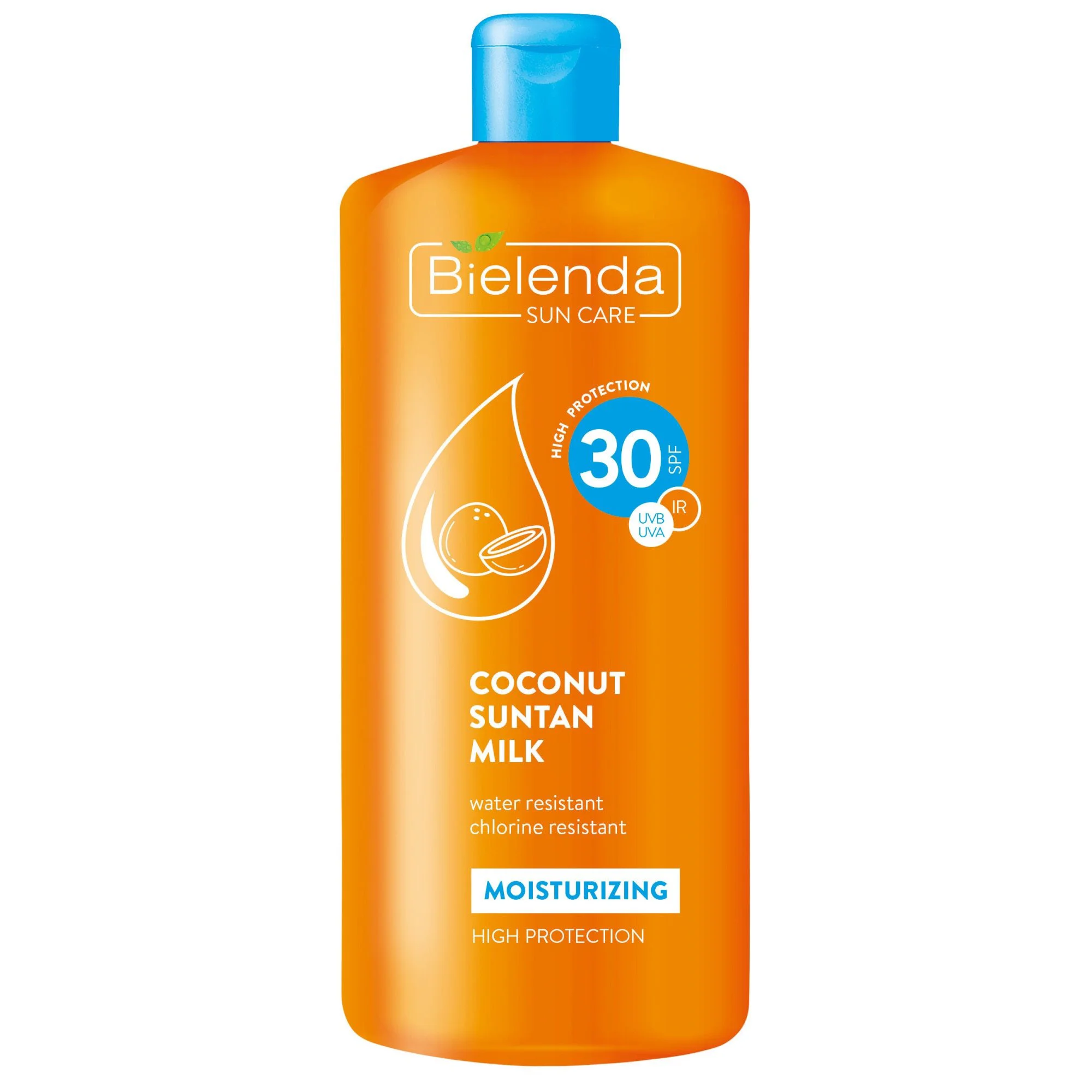 Cолнцезащитный крем с кокосовым молоком Bielenda Sun Care SPF 30, 200 мл.