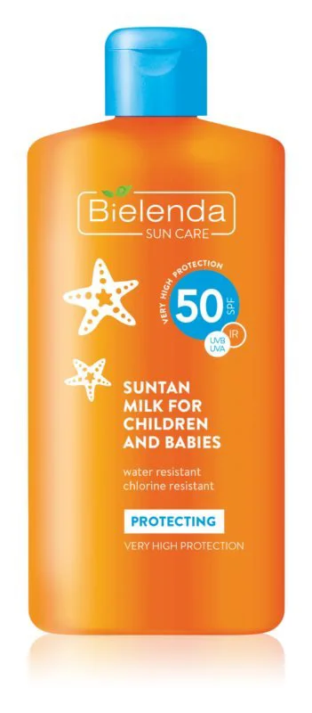 Laptisor protector pentru bronz pentru copii Bielenda Sun Care SPF 50, 150 ml foto