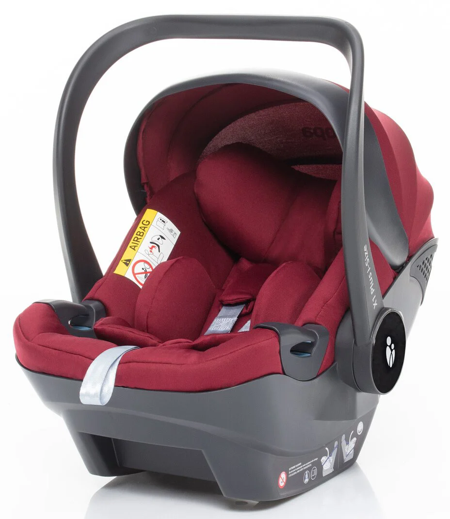 Scoica auto i-size ZOPA X1 Plus Bordo Red, nastere - 80 cm foto