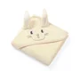 Махровое банное полотенце с ушками BabyOno Bunny Ears Cream, 100 x 100 см foto