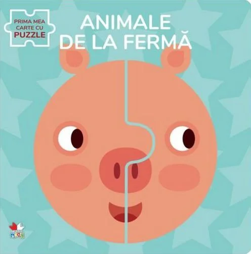 image for Animale de la ferma. Prima mea carte cu puzzle foto