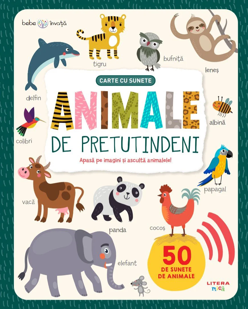Animale de pretutindeni. Carte cu sunete foto