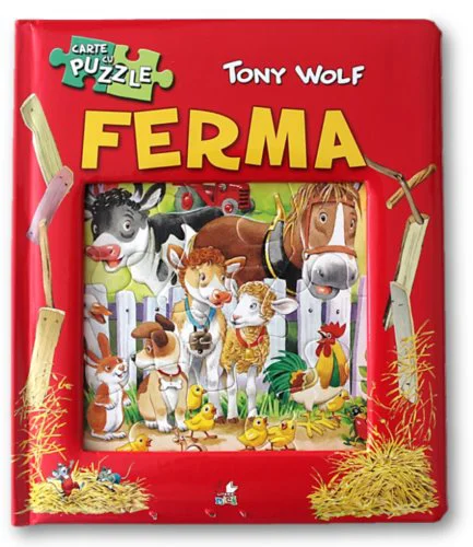 image for Carte cu puzzle. Ferma. Tony Wolf foto