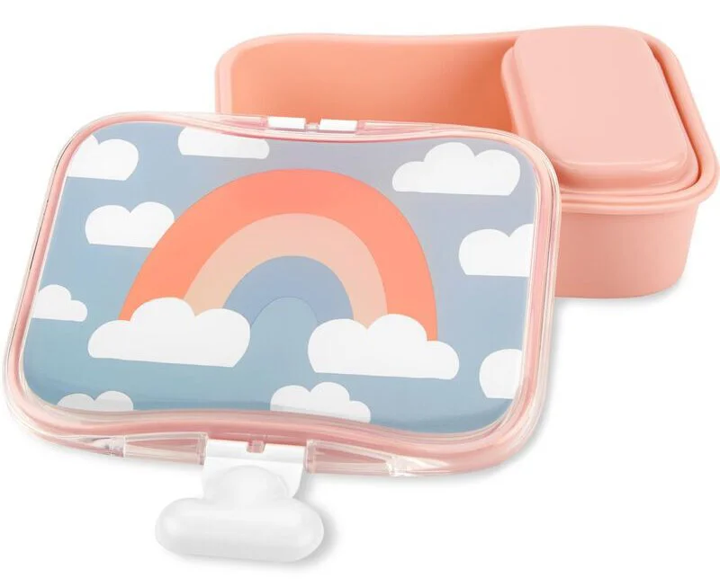 Kit pentru pranz Skip Hop Spark Curcubeu foto