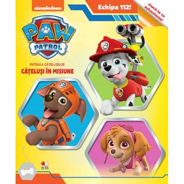 image for Paw Patrol. Catelusi in misiune. Joaca-te cu autocolante. foto