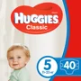 Scutece Huggies Classic Mega 5 (11-25 kg), 40 buc.