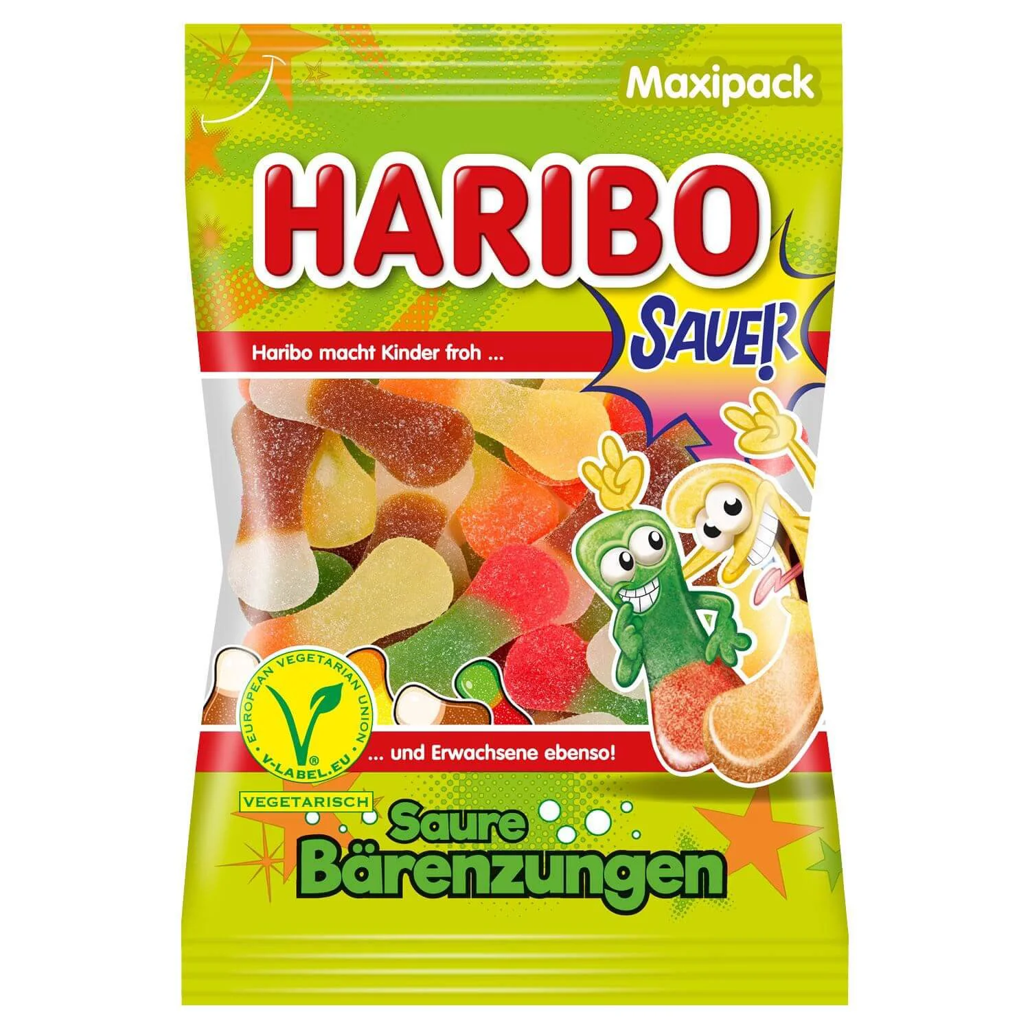 Мармелад Haribo Saure Barenzungen, 100 г