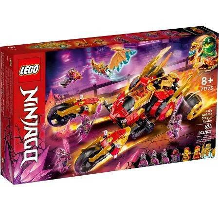 LEGO Ninjago Kai Golden Dragon Raider foto