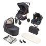 Коляска 3 в 1 BabyGo Style Black-Rose