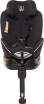 Scaun auto rotativ BabyGo Fixleg 360 Black, 0-25 kg