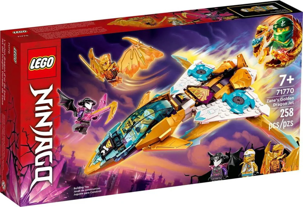 LEGO Ninjago Zane's Golden Dragon Jet foto