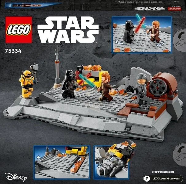 LEGO Star Wars Obi-Wan Kenobi vs.Darth Vader foto