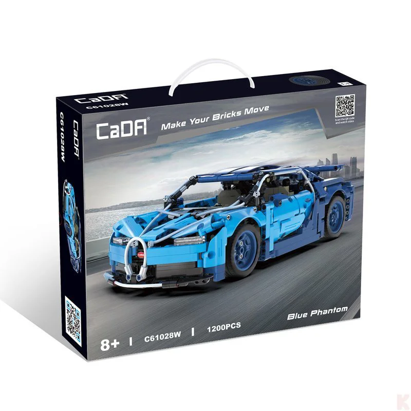 Constructor CaDA Blue Phantom, 1196 piese foto