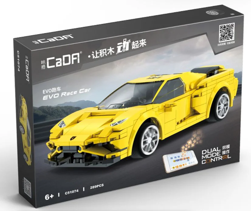 Constructor CaDA EVO Race Car, 289 piese