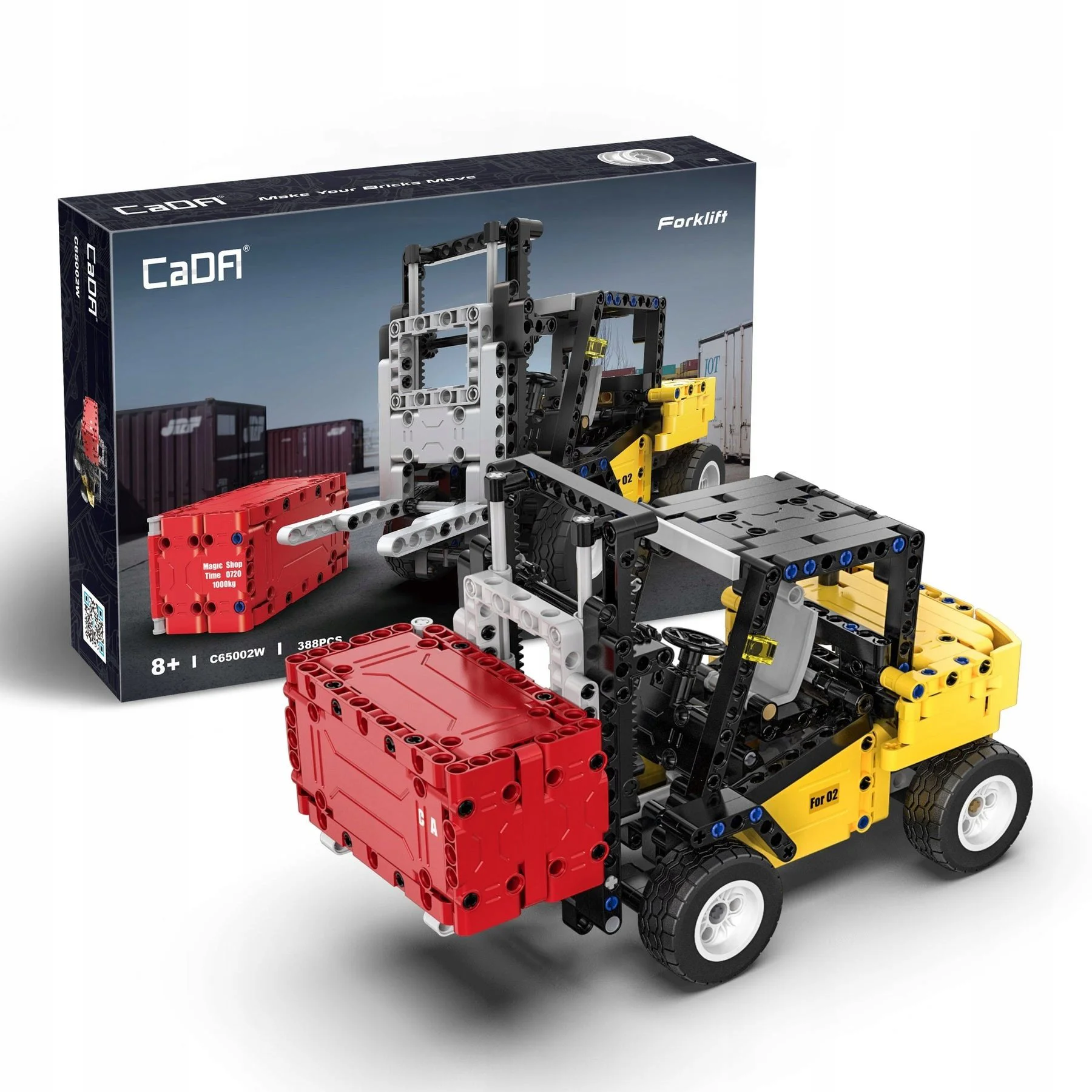Constructor CaDA Forklift, 388 piese