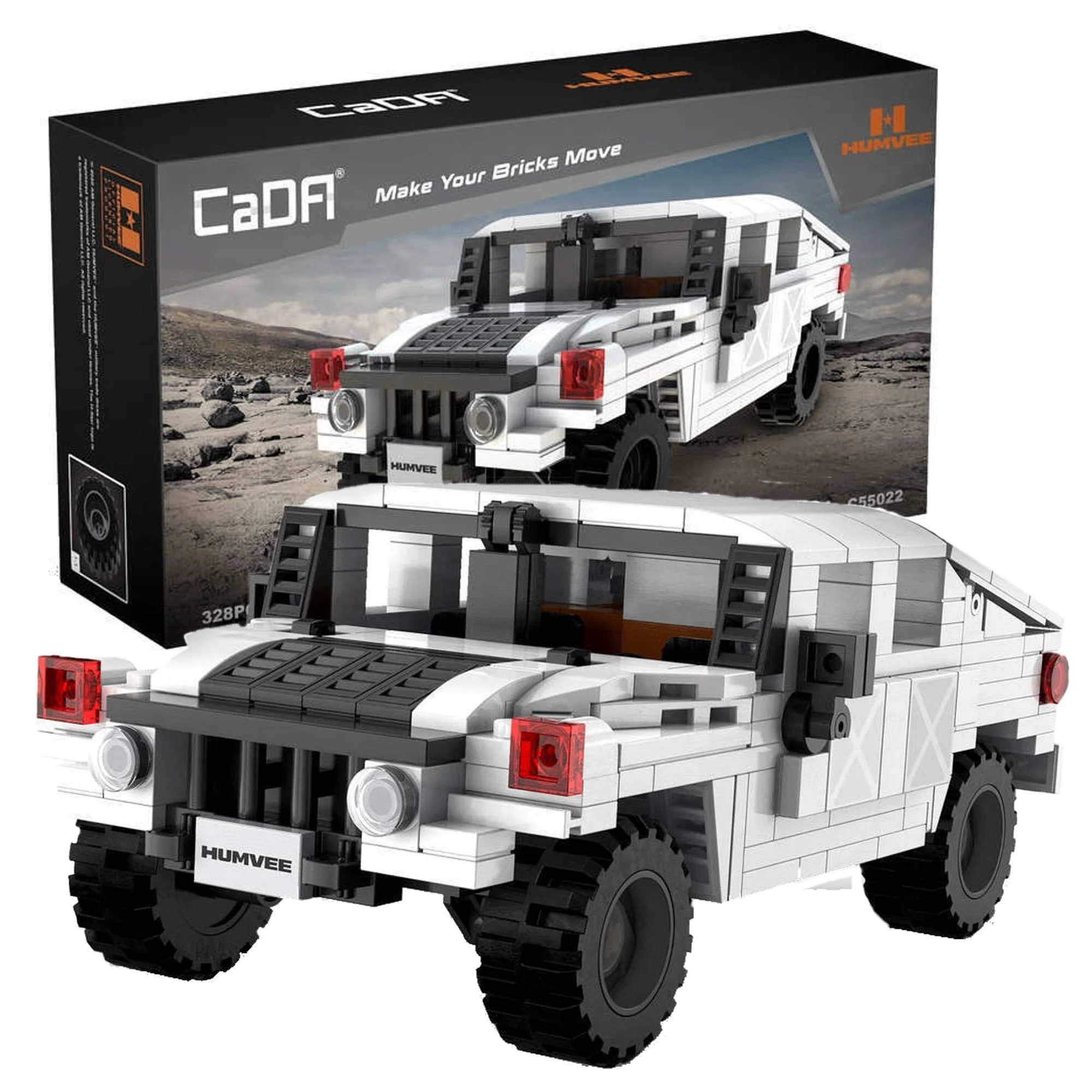 Конструктор CaDA Hammer Off-Road, 328 штук
