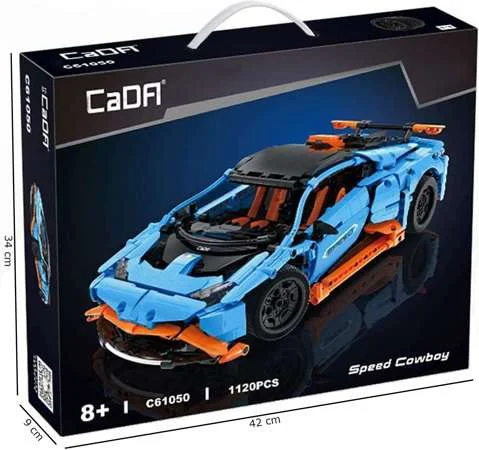 Конструктор CaDA Speed Cowboy, 1120 элементов