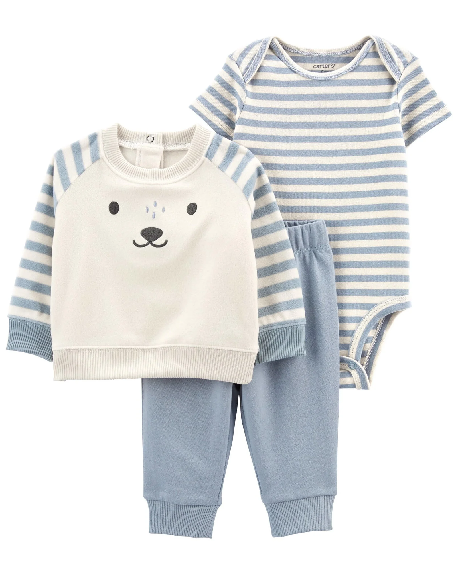 Carter's Set 3 piese Bluza, body si pantaloni Dungi foto