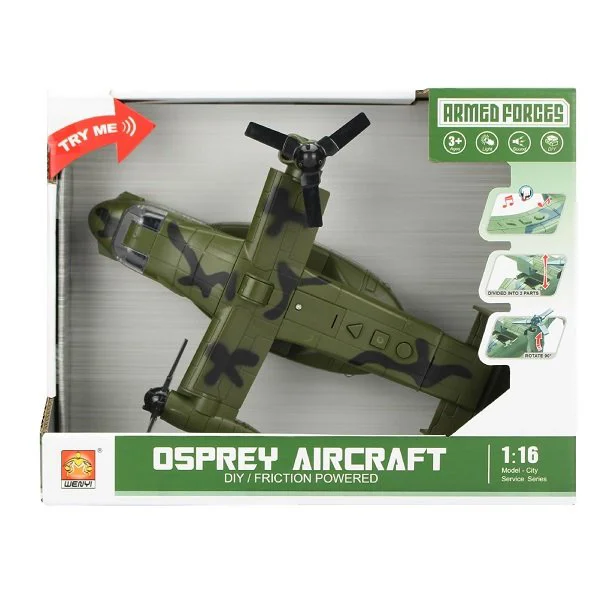 Avion cu inertie Wenyi Osprey Aircraft, 1:16 foto