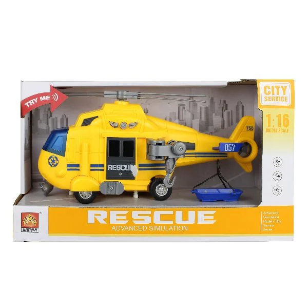 image for Elicopter cu inertie Wenyi Coast Guard, 1:16 foto