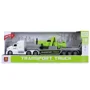Masina cu inertie Transport Truck cu avion, 1:50 foto