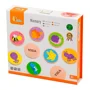 Joc educativ din lemn Viga Toys Memory, 32 buc.