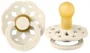 Suzeta rotunda BIBS Boheme Ivory din latex (6-18 luni) foto