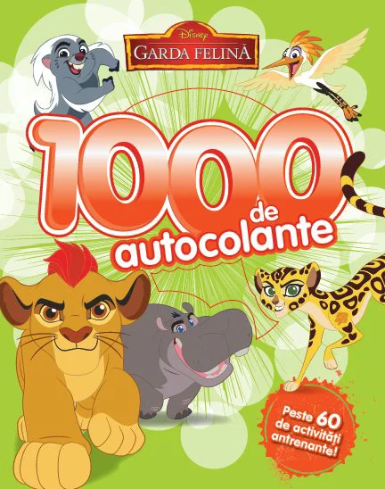 Garda felina. 1000 de autocolante. Peste 60 de activitati antrenante foto