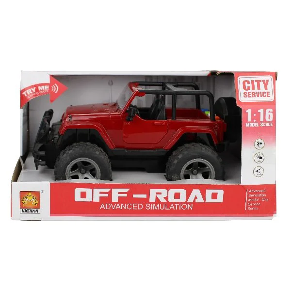 Masina cu inertie Wenyi Jeep, 1:16 foto