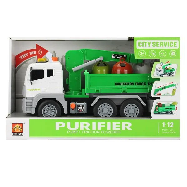 Masina cu inertie Wenyi Purificator, 1:12 foto