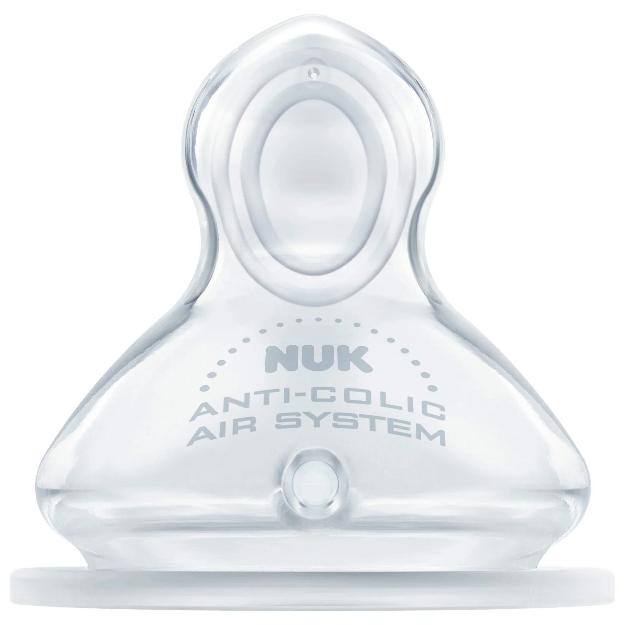 Соска NUK First Choice из силикона, поток для молока (6-18 мес.), 2 шт.