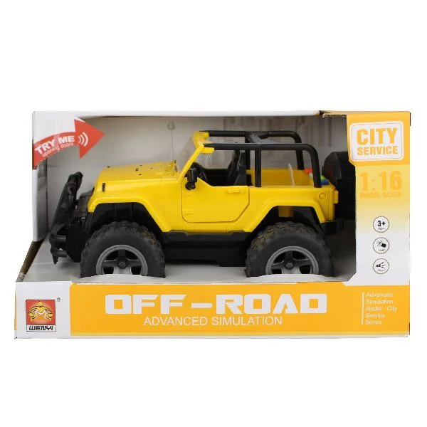 Masinuta cu inertie Wenyi Jeep, 1:16 foto