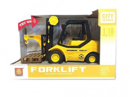 image for Masinuta Wenyi cu inertie "Forklift", 1:16 foto