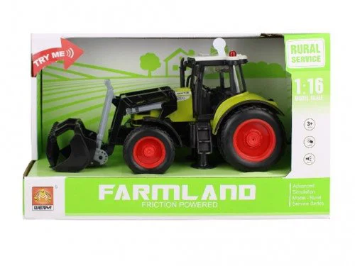 image for Tractor cu inertie Wenyi Farm Tractor, 1:16 foto