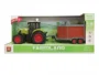 Tractor cu inertie Wenyi Trailered Farm Tractor cu sunet si lumini, 1:16 foto