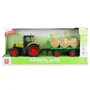 Tractor cu inertie Wenyi Trailered Farm Tractor cu lumini si sunete, 1:16 foto