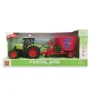 Tractor cu inertie Wenyi Trailered Farm Tractor cu sunet si lumina, 1:16 foto
