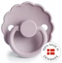 Suzeta rotunda din silicon FRIGG Daisy Soft Lilac (0-6 luni) foto