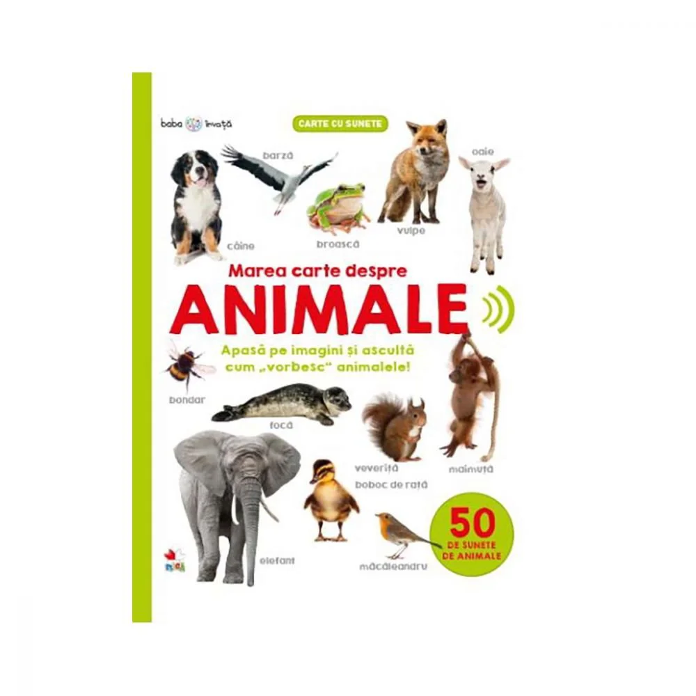 Marea carte despre animale. 50 de sunete foto