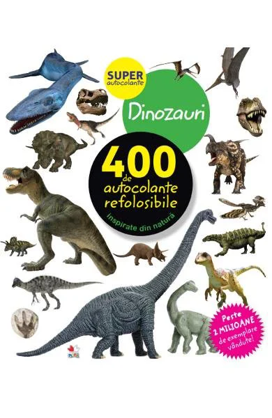 Dinozauri. 400 de autocolante refolosibile foto