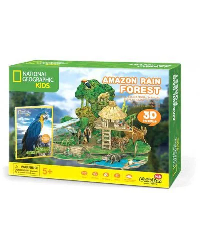 Пазл 3D CubicFun Тропический лес Амазонки foto
