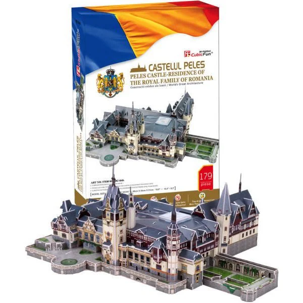 Puzzle 3D LED Titanic CubicFun - Maquette 88 Cm à Assembler Sans Colle 266 Pièces