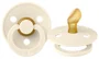 Suzeta anatomica BIBS Ivory din latex (0-6 luni) foto