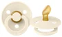 Suzeta anatomica BIBS Ivory din latex (6-18 luni) foto